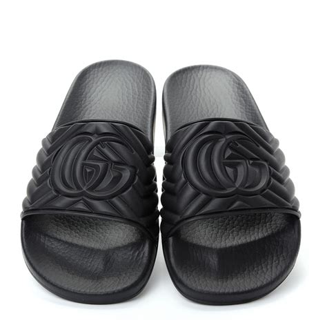 gucci matelasse slides women|gucci slide sandals.